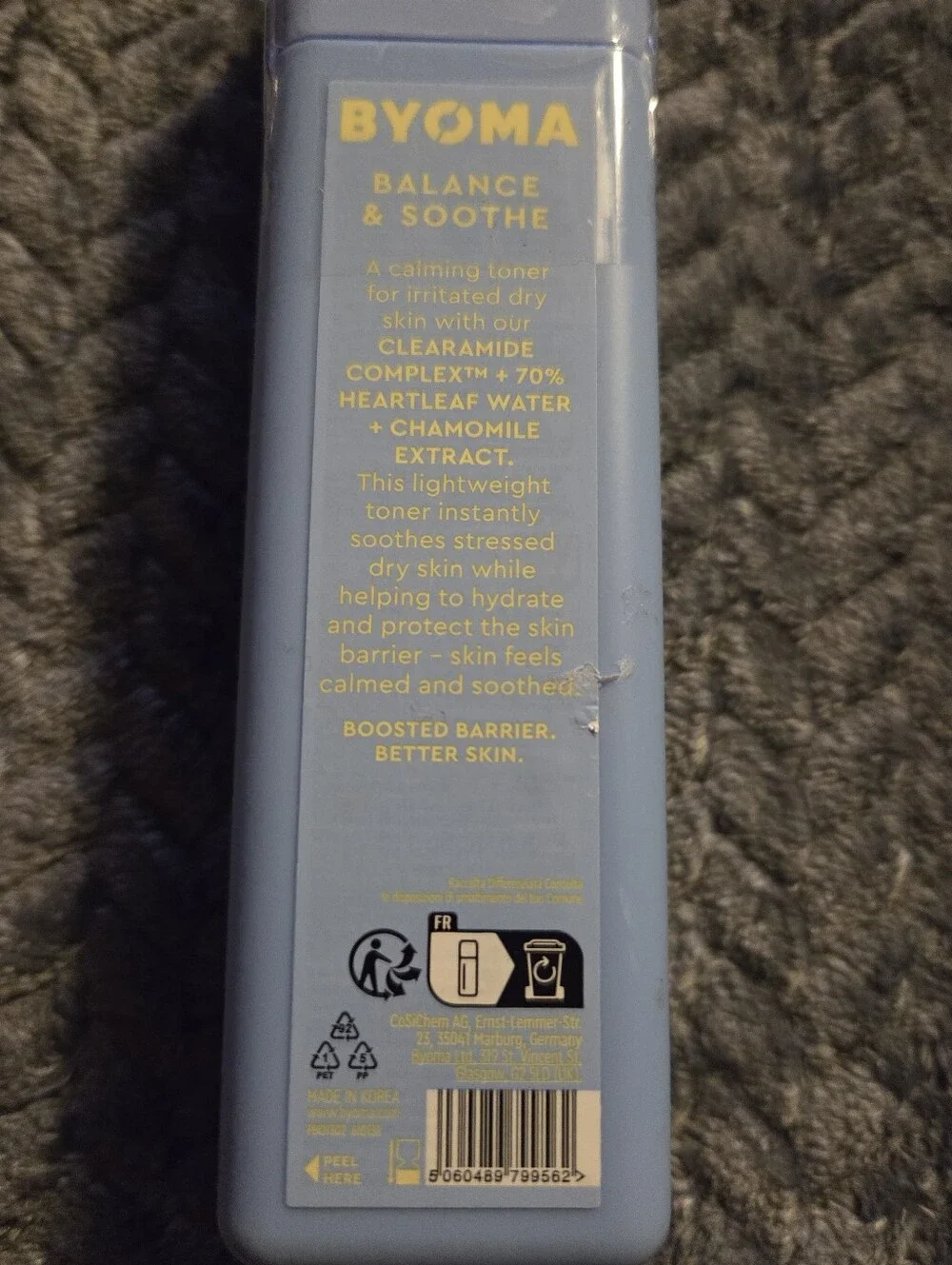 BYOMA Blemish Relief Soothing Mist Facial Toner